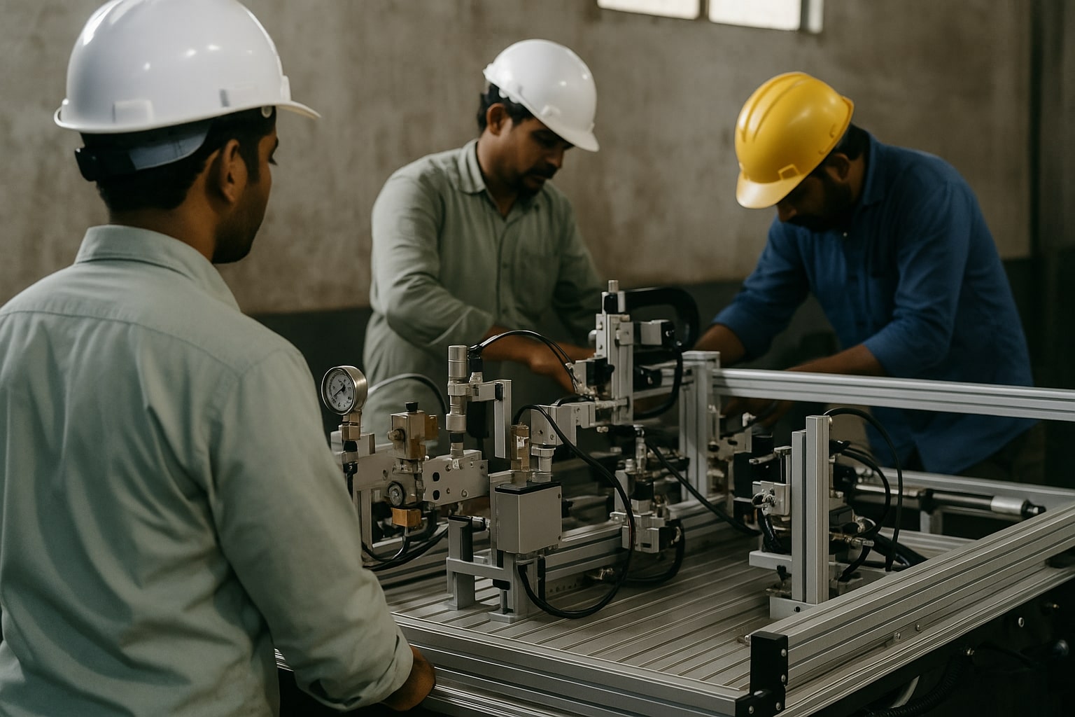 TVS Motor Company test rig development